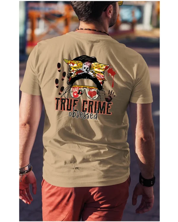 Koszulka True Crime <br>Mroczna fascynacja - Unisex, dla niego