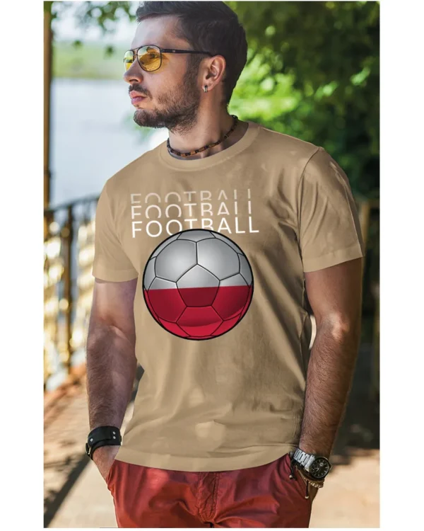 Koszulka Football <br>Miłość do gry - Unisex, dla niego