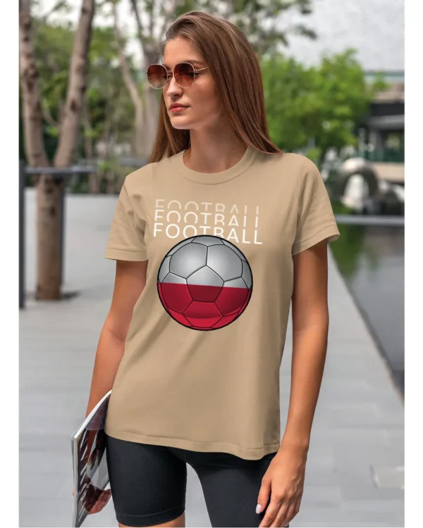 Koszulka Football <br>Miłość do gry - Unisex, dla niej
