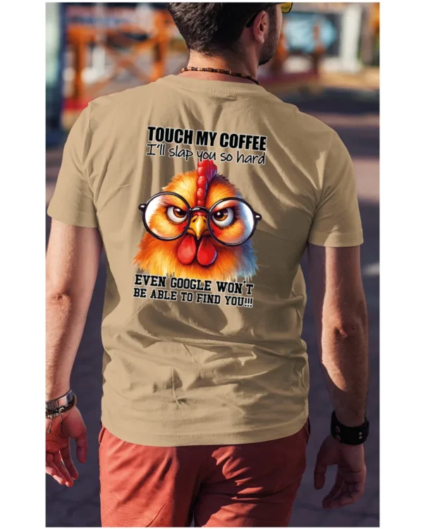 Koszulka Touch my Coffee <br>I'll slap you so hard - Unisex, dla niego