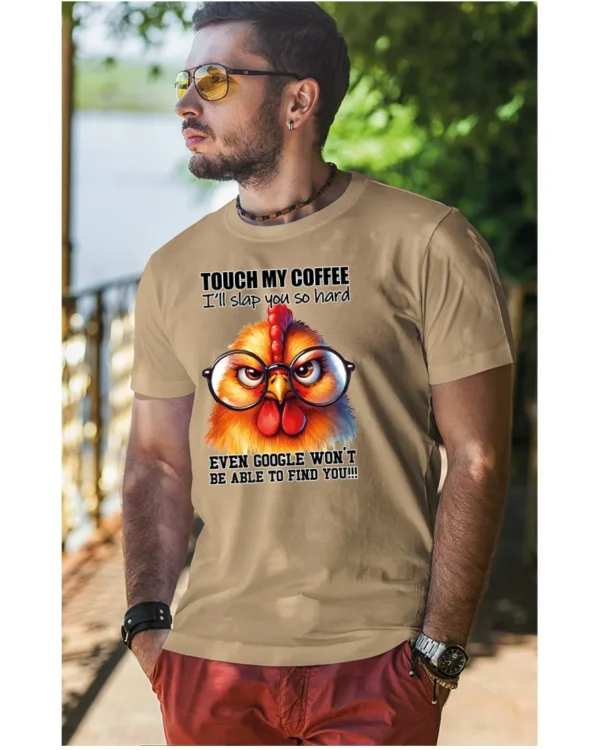 Koszulka Touch my Coffee <br>I'll slap you so hard - Unisex, dla niego