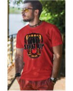 Koszulka unisex napis “Shut up”, dla niego – wybierz kolor!