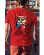 Koszulka unisex "Sowa", dla niego – wybierz kolor!