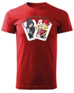 Koszulka unisex napis “God save me from false friends”, dla niej – wybierz kolor!