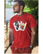 Koszulka unisex napis “God save me from false friends”, dla niego – wybierz kolor!