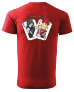 Koszulka unisex napis “God save me from false friends”, dla niej – wybierz kolor!
