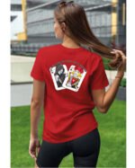 Koszulka unisex napis “God save me from false friends”, dla niej – wybierz kolor!