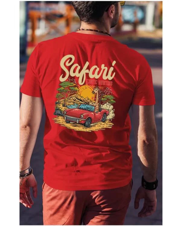 Koszulka unisex "Przygoda w safari", dla niego – wybierz kolor!