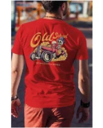 Koszulka unisex vintage samochód "Hot rod", dla niego – wybierz kolor!