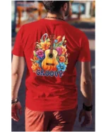 Koszulka unisex "Odlotowa gitara – brzmienie, które unosi", dla niego – wybierz kolor!