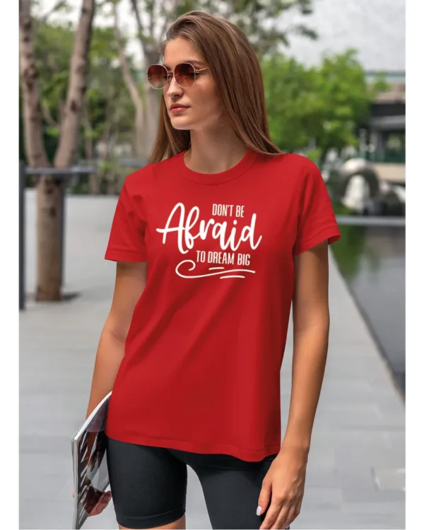 Koszulka Nie bój się marzyć - edycja White UNISEX