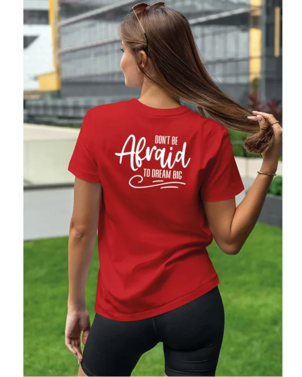 Koszulka Nie bój się marzyć - edycja White UNISEX