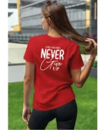 Koszulka Nigdy się nie poddawaj i marz - edycja White UNISEX