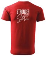 Koszulka Silniejsza niż burza - edycja White UNISEX