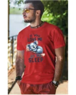 Koszulka Śpiąca koala, "Let me sleep" - Unisex