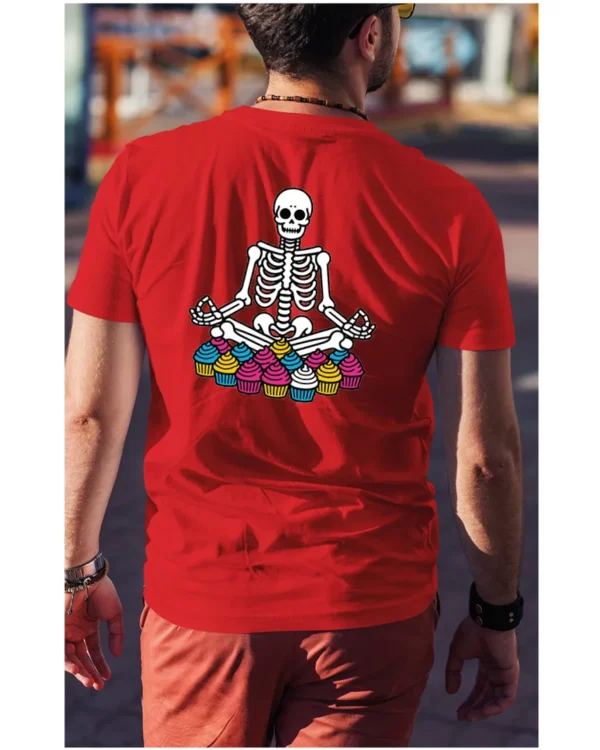 Koszulka Szkielet medytujący UNISEX