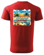 Koszulka Plażowy luz <br>idealna na letnie dni - Unisex, dla niego