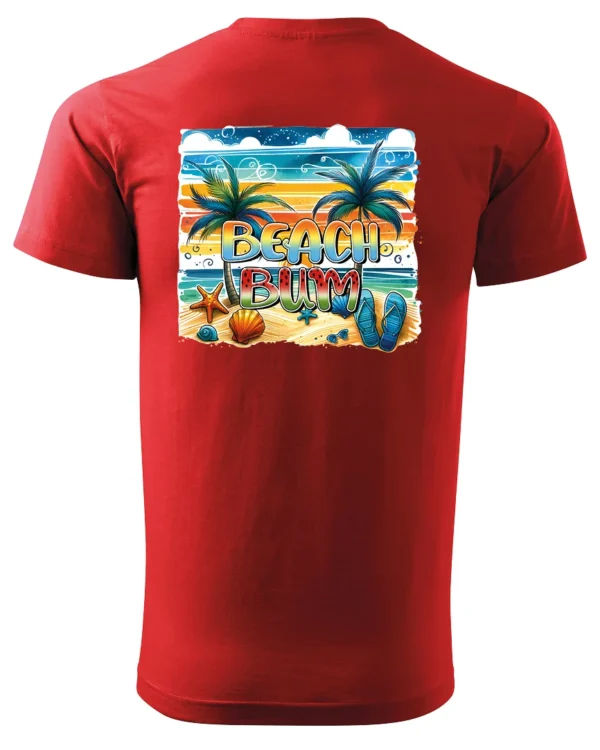 Koszulka Plażowy luz <br>idealna na letnie dni - Unisex, dla niego