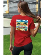 Koszulka Plażowy luz <br>idealna na letnie dni - Unisex, dla niej