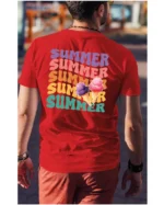 Koszulka Lato pełne smaku <br>delektuj się słodkimi chwilami - Unisex, dla niego