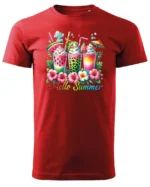 Koszulka Witaj Lato! <br>ciesz się owocowymi smakami - Unisex, dla niego