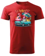Koszulka Lato pełne radości <br>wyrusz w podróż do przygód - Unisex, dla niego