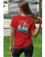 Koszulka Lato pełne radości <br>wyrusz w podróż do przygód - Unisex, dla niej