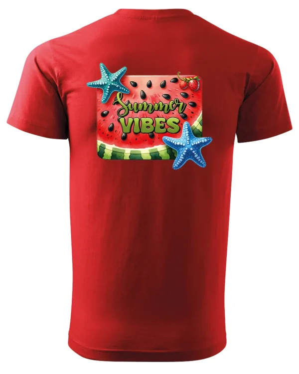 Koszulka Letnie wibracje <br>poczuj radość lata - Unisex, dla niej