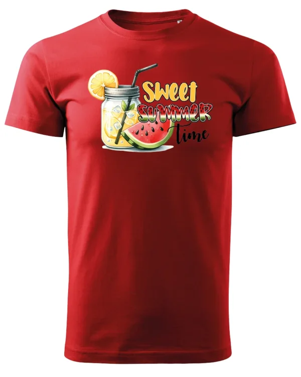 Koszulka Lato pełne słodyczy <br>ciesz się owocowymi orzeźwieniami - Unisex, dla niego