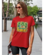 Koszulka Owocowe Lato <br>poczuj tropikalne wibracje - Unisex, dla niej