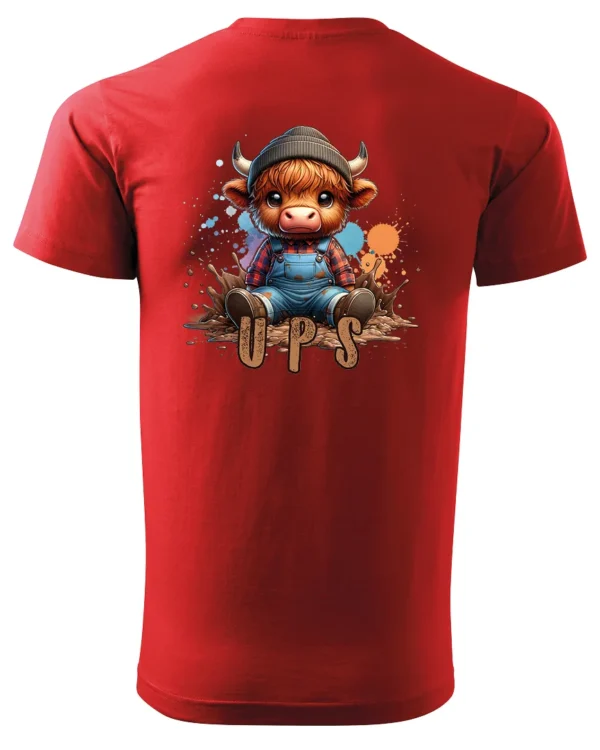 Koszulka Mówiłem, że to nie ja! <br>urocza krówka w akcji - Unisex, dla niego