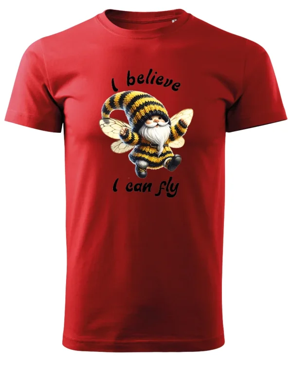 Koszulka Wierzę, że mogę latać <br>spełniaj swoje marzenia - Unisex, dla niej