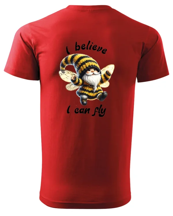 Koszulka Wierzę, że mogę latać <br>spełniaj swoje marzenia - Unisex, dla niej