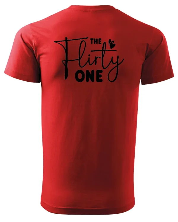 Koszulka Uroczy i zalotny, „The Flirty One” – Unisex