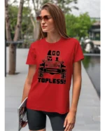 Koszulka Wolność bez ograniczeń, „Go Topless!” – Unisex