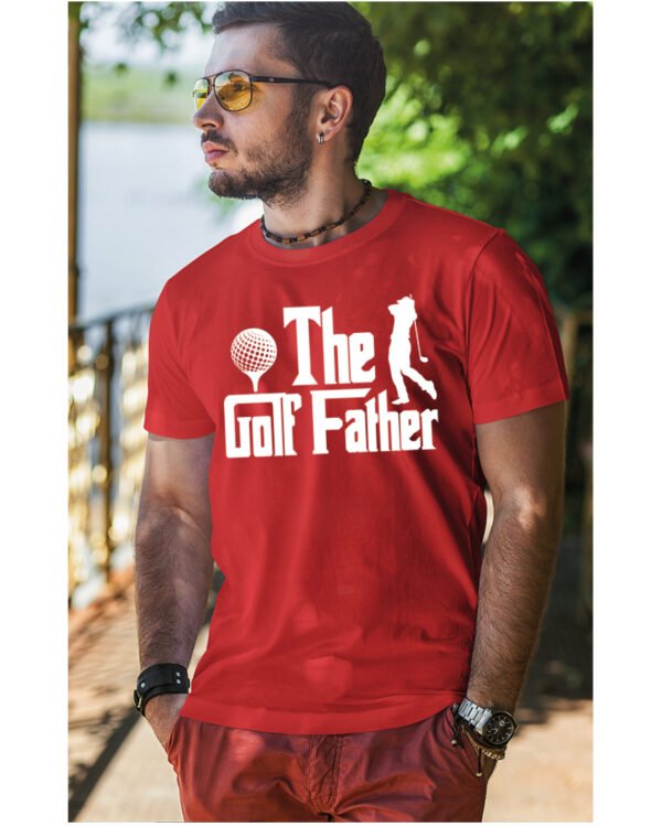 Koszulka The Golf Father, mistrz gry w golfa – Unisex