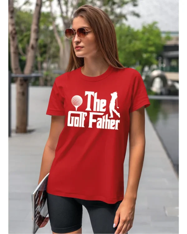 Koszulka The Golf Father, mistrz gry w golfa – Unisex