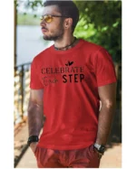 Koszulka Świętuj każdy krok, „Celebrate Each Step” – Unisex