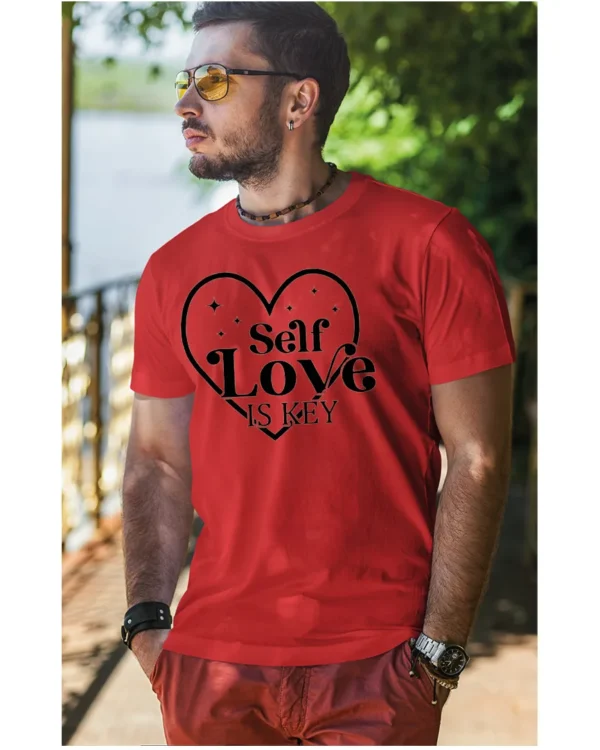 Koszulka Self love is key, miłość do siebie to podstawa – Unisex