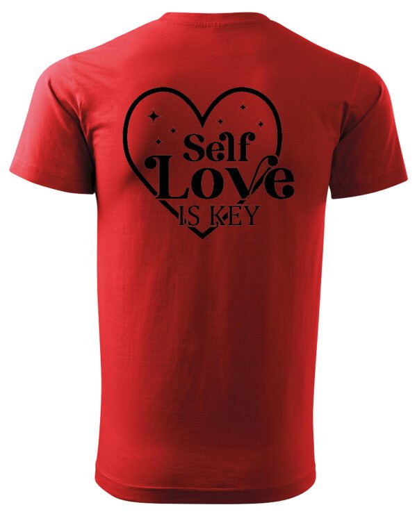 Koszulka Self love is key, miłość do siebie to podstawa – Unisex