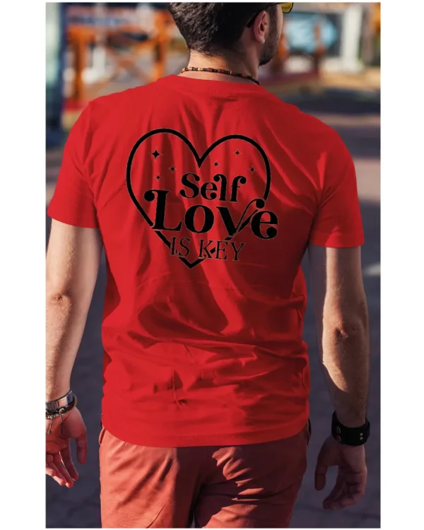 Koszulka Self love is key, miłość do siebie to podstawa – Unisex