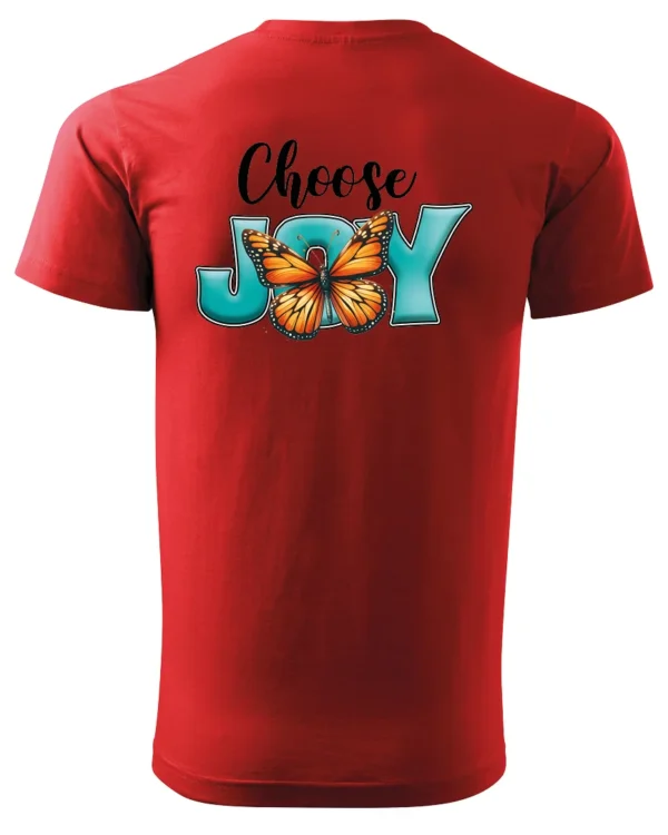 Koszulka Choose Joy, codziennie wybieraj szczęście – Unisex