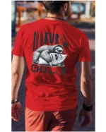 Koszulka Leniwiec w akcji, odpoczywaj i chilluj – edycja Midnight, Unisex