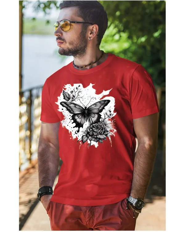 Koszulka Motyl, siła i delikatność – Unisex
