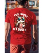 Koszulka Słodki Kot <br>Nawet twardziele mają chwile słabości - Unisex, dla niego