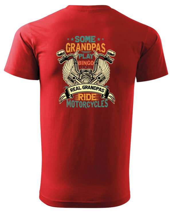 Koszulka Grandpas Who Ride <br>Dziadkowie na pełnym gazie - Unisex, dla niego