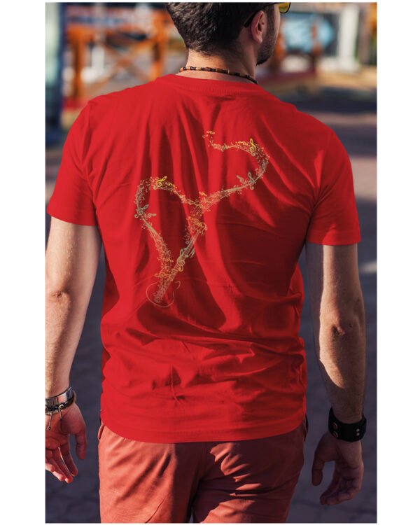 Koszulka Rytm Miłości <br>Muzyczne Serce - Unisex, dla niego