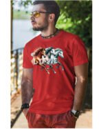 Koszulka Miłość w Galopie <br>Konie i wolność - Unisex, dla niego
