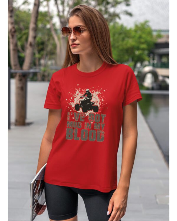 Koszulka I've got mud in my Blood <br>Styl Off-Road - Unisex, dla niej
