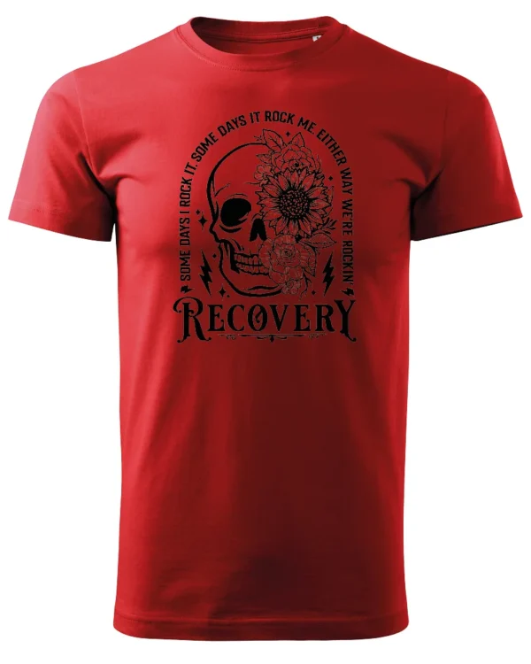 Koszulka Recovery <br>Rock'n'rollowy powrót - Unisex, dla niej, edycja Midnight